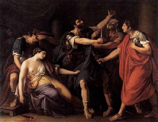 Gavin Hamilton The Oath of Brutus oil painting image